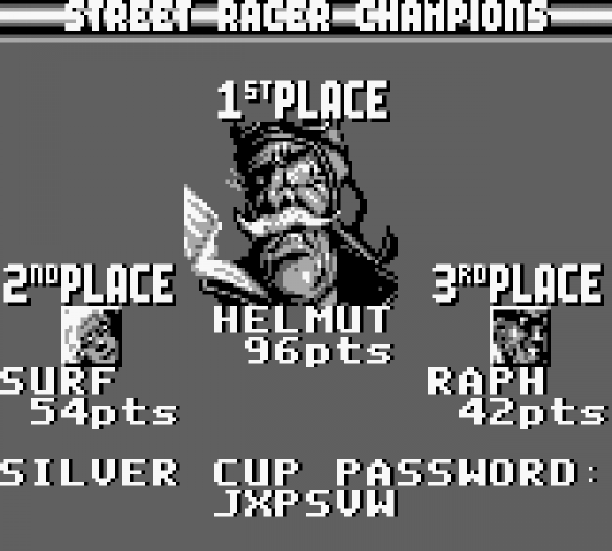 Street Racer Screenshot 8 (Game Boy)