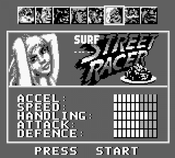 Street Racer Screenshot 13 (Game Boy)