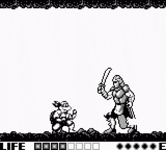 Teenage Mutant Ninja Turtles: Fall Of The Foot Clan Screenshot 18 (Game Boy)