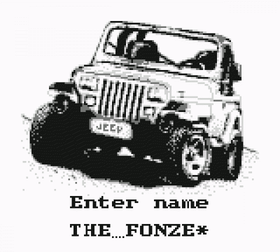 Jeep Jamboree: Off Road Adventure Screenshot 7 (Game Boy)