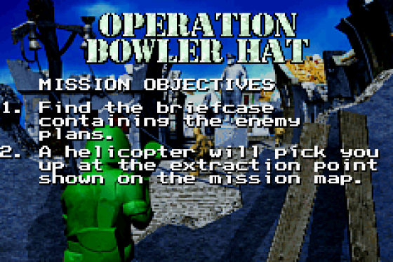 Army Men: Operation Green Screenshot 7 (Game Boy Advance)