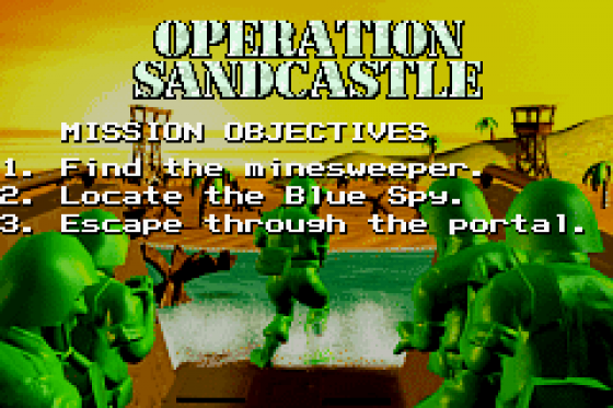 Army Men: Operation Green Screenshot 10 (Game Boy Advance)