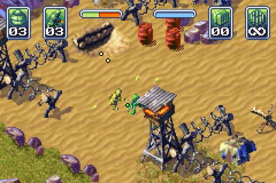 Army Men: Operation Green Screenshot 15 (Game Boy Advance)