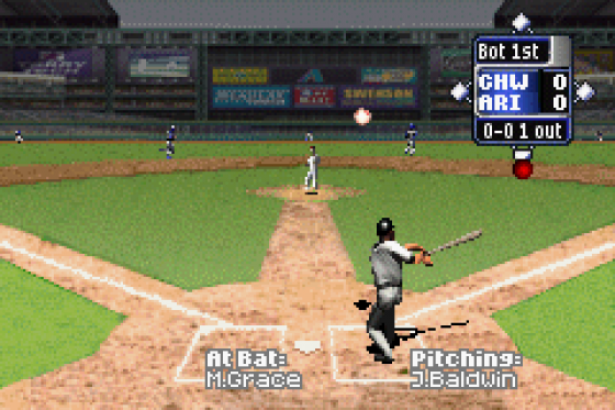 High Heat Major League Baseball 2002 Screenshot 7 (Game Boy Advance)