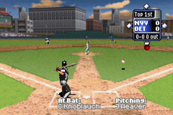 High Heat Major League Baseball 2002 Screenshot 14 (Game Boy Advance)