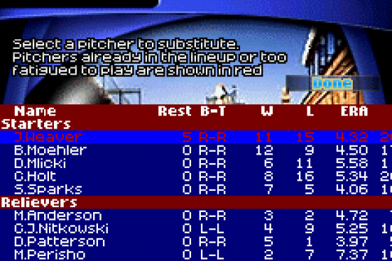 High Heat Major League Baseball 2002 Screenshot 15 (Game Boy Advance)