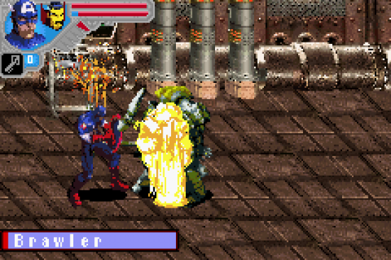 Marvel: Ultimate Alliance Screenshot 16 (Game Boy Advance)