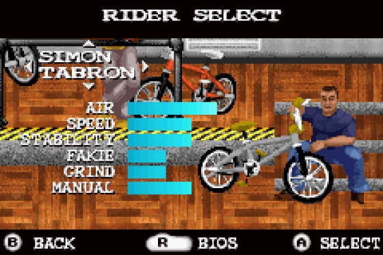 Mat Hoffman's Pro BMX 2 Screenshot 6 (Game Boy Advance)