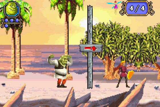 Shrek The Third Screenshot 7 (Game Boy Advance)