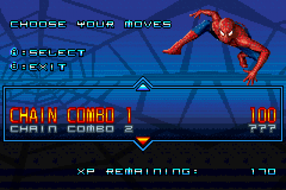 Spider-Man 2 Screenshot 5 (Game Boy Advance)