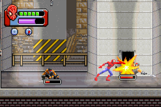 Spider-Man 3 Screenshot 18 (Game Boy Advance)