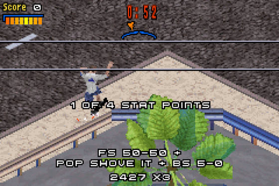 Tony Hawk's Pro Skater 3 Screenshot 13 (Game Boy Advance)