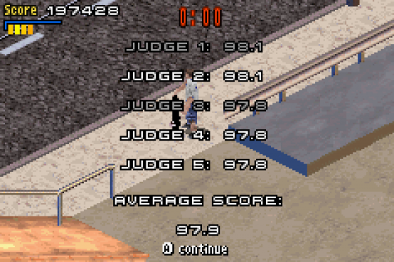 Tony Hawk's Pro Skater 3 Screenshot 22 (Game Boy Advance)