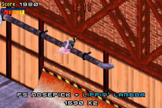 Tony Hawk's Pro Skater 3 Screenshot 27 (Game Boy Advance)