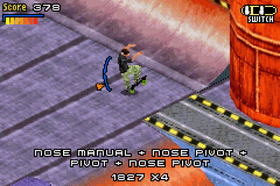 Tony Hawk's Pro Skater 3 Screenshot 28 (Game Boy Advance)