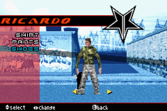 Tony Hawk's Underground Screenshot 12 (Game Boy Advance)