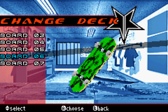 Tony Hawk's Underground Screenshot 14 (Game Boy Advance)