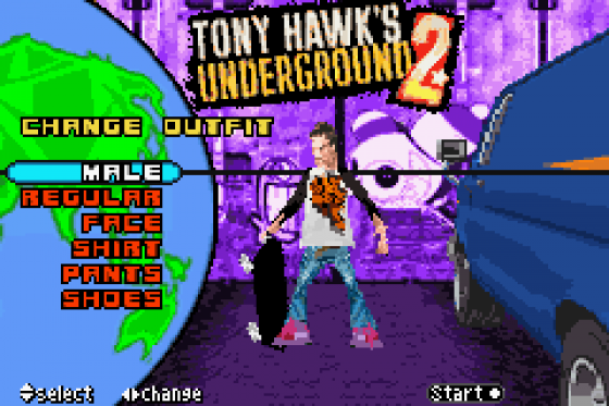 Tony Hawk's Underground 2 Screenshot 11 (Game Boy Advance)