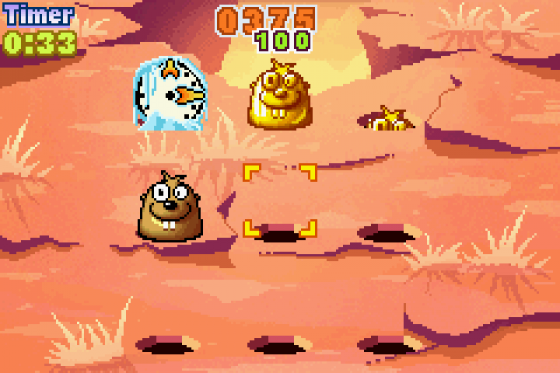 Whac-A-Mole Screenshot 5 (Game Boy Advance)