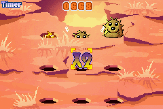 Whac-A-Mole Screenshot 6 (Game Boy Advance)