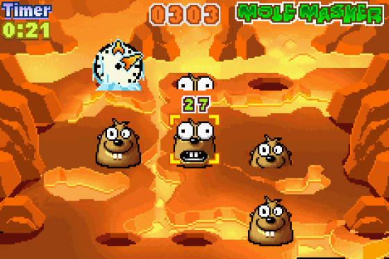 Whac-A-Mole Screenshot 7 (Game Boy Advance)