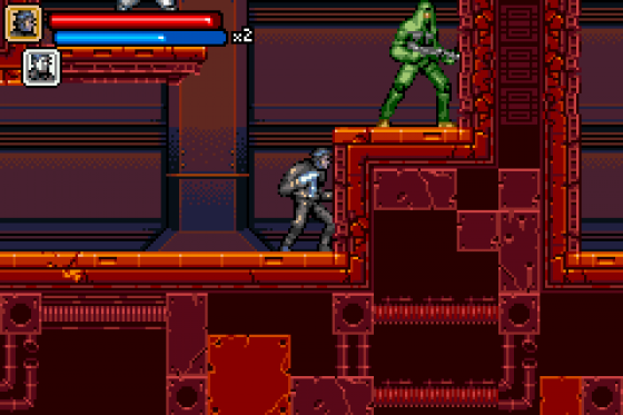 X-Men: The Official Game Screenshot 8 (Game Boy Advance)