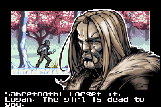 X-Men: The Official Game Screenshot 11 (Game Boy Advance)