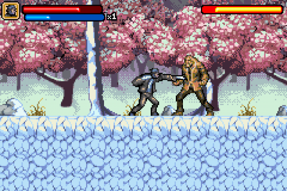 X-Men: The Official Game Screenshot 22 (Game Boy Advance)