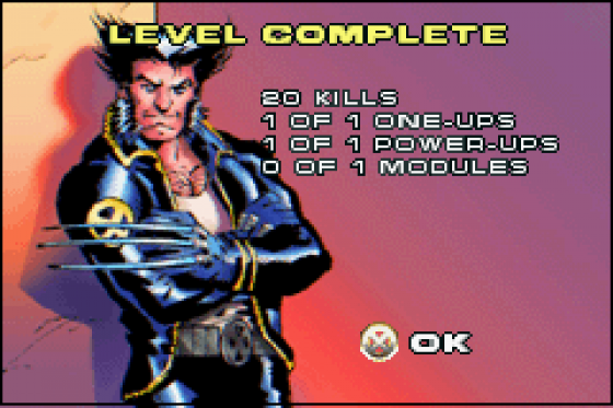 X2: Wolverine's Revenge Screenshot 6 (Game Boy Advance)