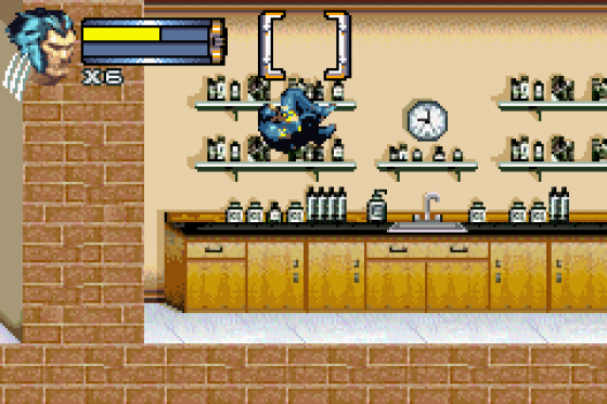 X2: Wolverine's Revenge Screenshot 21 (Game Boy Advance)