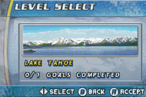 Wakeboarding Unleashed featuring Shaun Murray Screenshot 6 (Game Boy Advance)