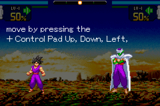 Dragon Ball Z: Supersonic Warriors Screenshot 10 (Game Boy Advance)