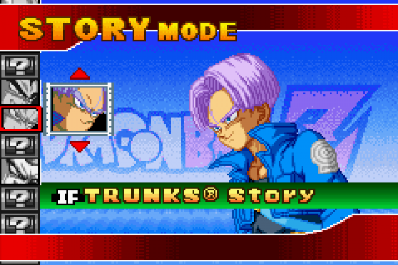 Dragon Ball Z: Supersonic Warriors Screenshot 11 (Game Boy Advance)