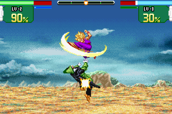 Dragon Ball Z: Supersonic Warriors Screenshot 12 (Game Boy Advance)