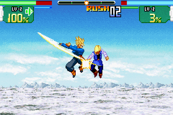 Dragon Ball Z: Supersonic Warriors Screenshot 21 (Game Boy Advance)