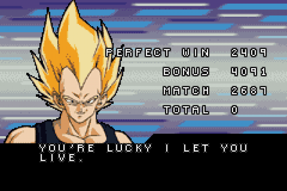 Dragon Ball Z: Taiketsu Screenshot 12 (Game Boy Advance)