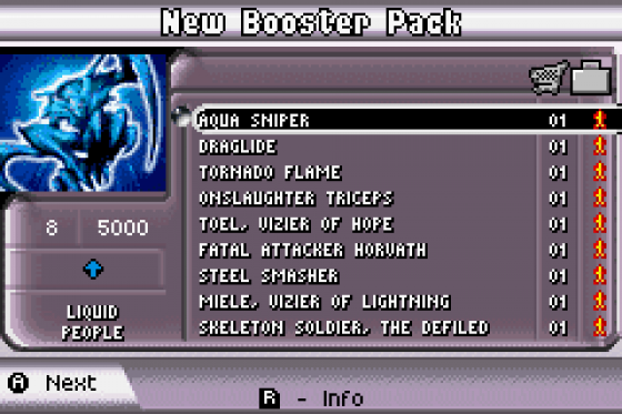 Duel Masters: Shadow Of The Code Screenshot 8 (Game Boy Advance)