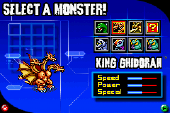 Godzilla: Domination! Screenshot 10 (Game Boy Advance)