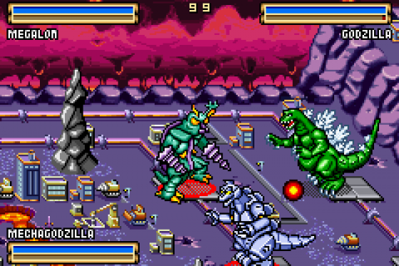 Godzilla: Domination! Screenshot 11 (Game Boy Advance)