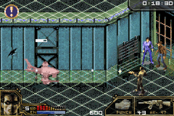 Terminator 3: Rise Of The Machines Screenshot 7 (Game Boy Advance)