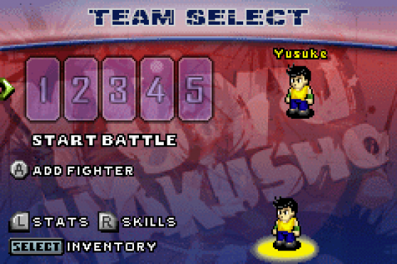 Yu Yu Hakusho: Ghost Files - Tournament Tactics Screenshot 13 (Game Boy Advance)