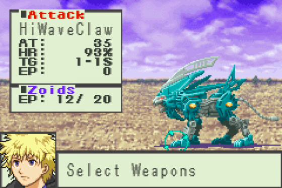 Zoids: Legacy Screenshot 19 (Game Boy Advance)