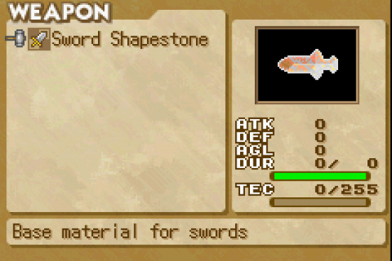 Summon Night: Swordcraft Story 2 Screenshot 20 (Game Boy Advance)