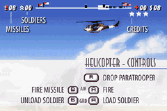 Super Army War Screenshot 20 (Game Boy Advance)