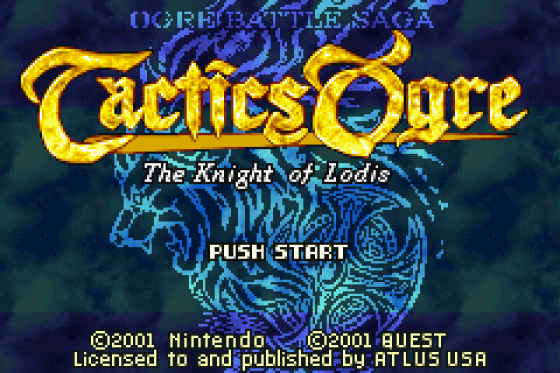 Tactics Ogre: The Knight Of Lodis