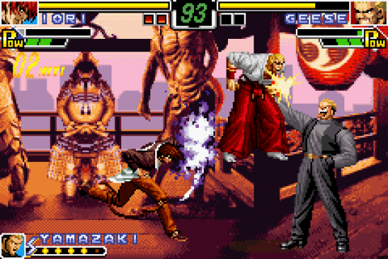 The King Of Fighters EX: Neo Blood Screenshot 28 (Game Boy Advance)