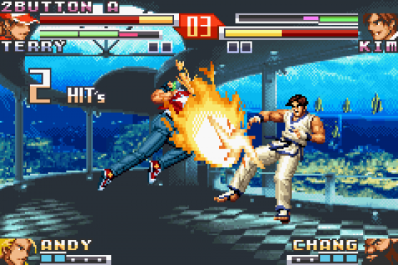 The King Of Fighters EX2: Howling Blood Screenshot 7 (Game Boy Advance)