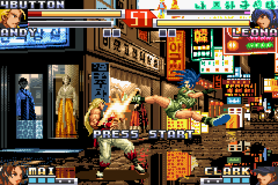 The King Of Fighters EX2: Howling Blood Screenshot 13 (Game Boy Advance)