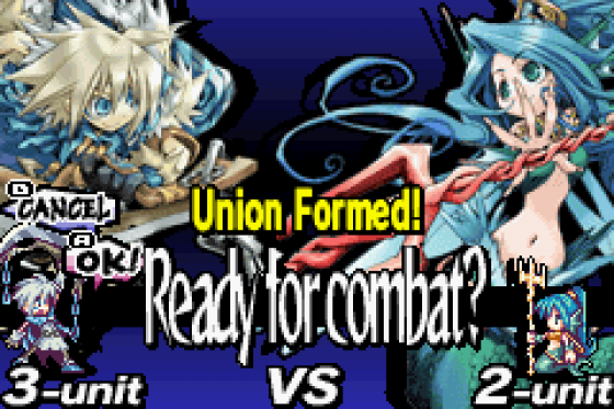 Yggdra Union: We'll Never Fight Alone Screenshot 6 (Game Boy Advance)