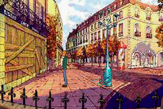 Broken Sword: The Shadow Of The Templars Screenshot 7 (Game Boy Advance)